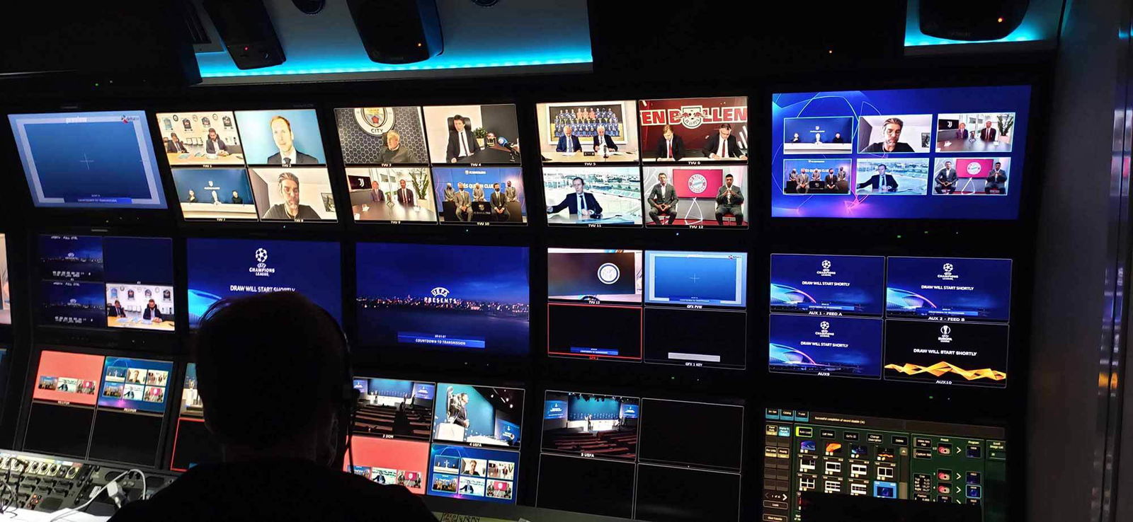 Match Centre and Master Control Room