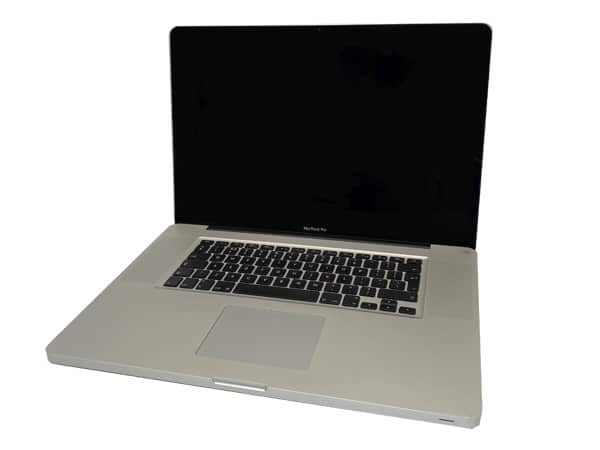 mac book open