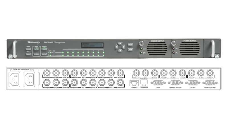 Telestream (Tektronix) ECO8000 – Automatic changeover base unit
