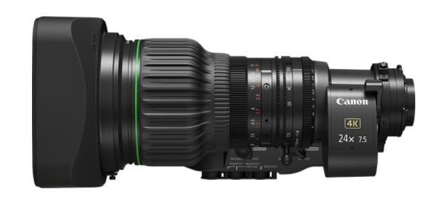 Canon CJ24ex7.5B IASE S 4K Broadcast Zoom Lens