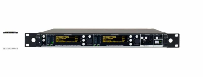 Wisycom MTK952 Dual Channel IEM Transmitter