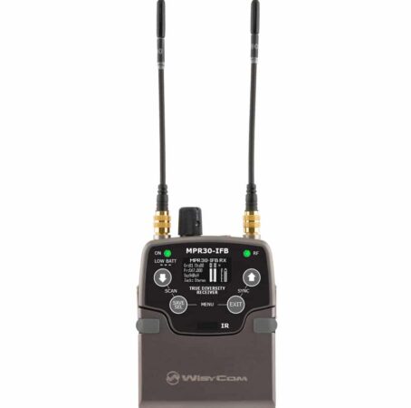 Wisycom MPR30-IFB Wideband True Diversity IFB Receiver